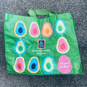Aldi Avocado Reusable Bag
